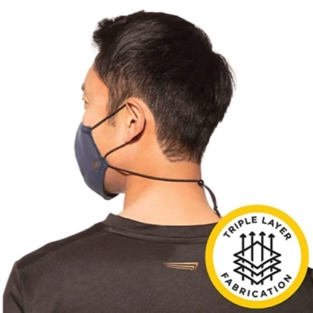 Copper‎ fit never lost face mask Gray